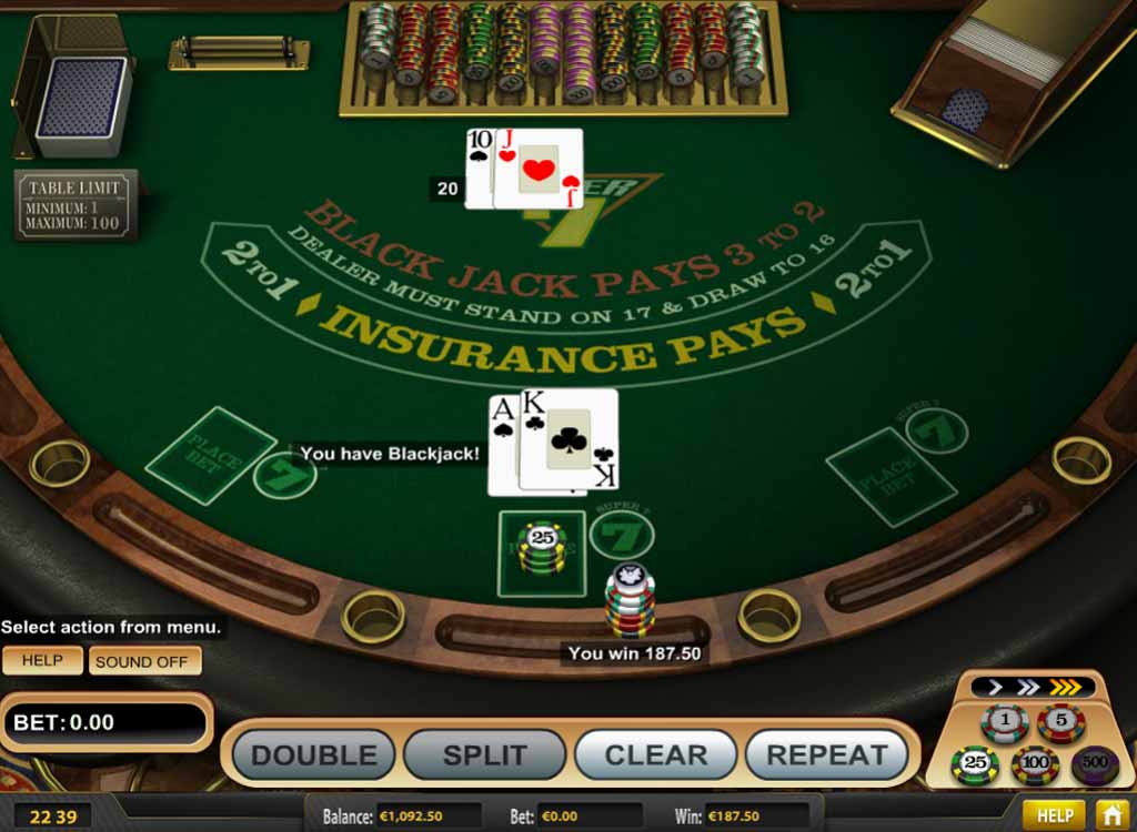blackjack en ligne