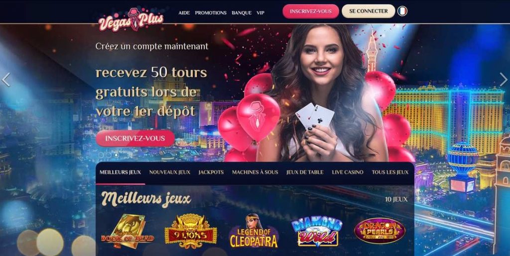 VegasPlus casino en ligne