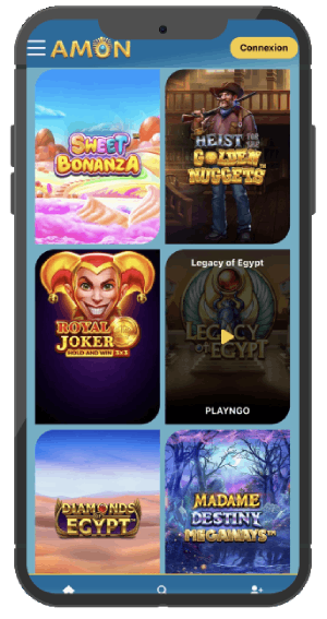 Amon casino version mobile